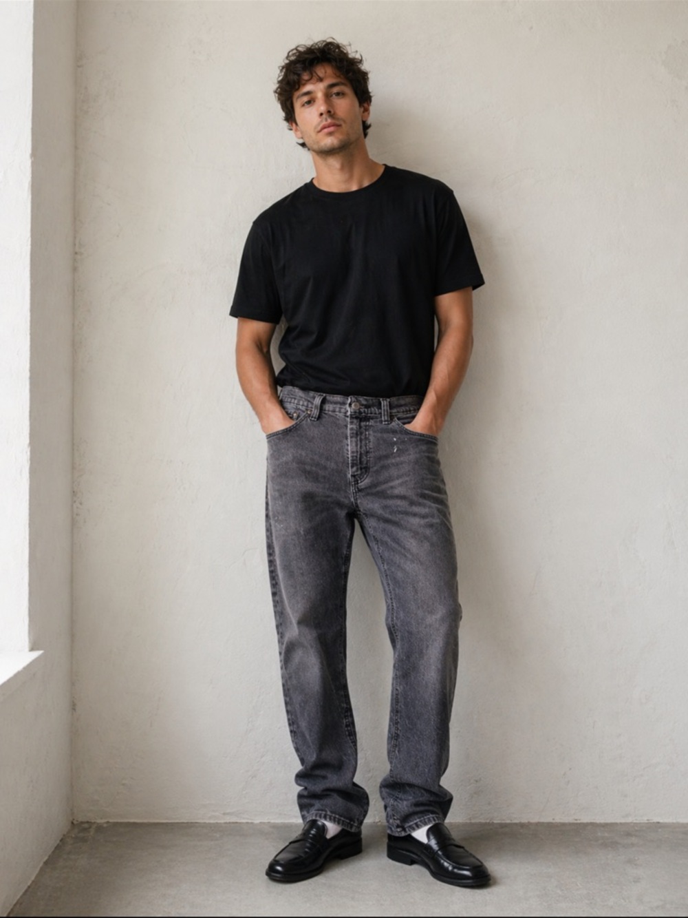 Levi’s 541 Athletic Taper Jeans Black 32x30 Mens Denim